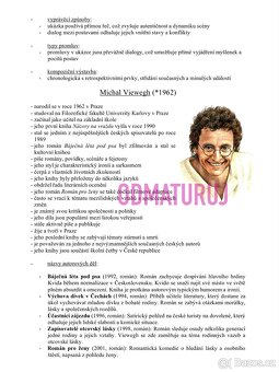 Maturitní otázky a přípravné materiály - 6