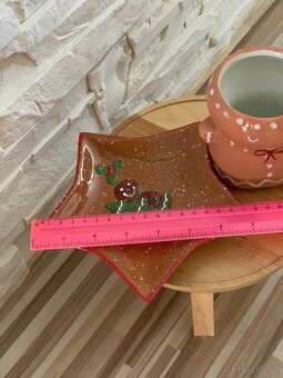 Set 2 Vánoční hrnek + talířek - 6