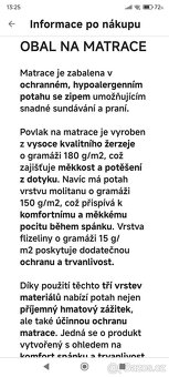 Zdravotní matrace IZER Activ 17cm - 6