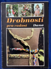 Účesy Mona 1984, Háčkování Mona 1979, Drobnosti Dana 1983 - 6