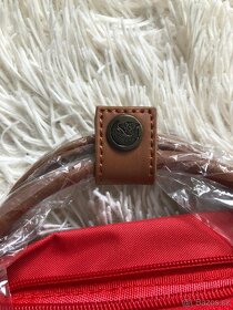 Batoh Fjällräven Kanken červený s hnědými prvky - 6