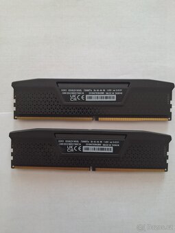 Corsair Vengeance 32GB (2x 16GB) DDR5 7200MHz  CL34-44-44-96 - 6
