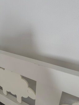 KRITTER Rám dětské postele s roštem, bílá, 70x160 cm - 6