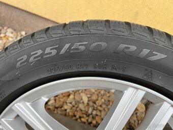 Zimní ALU sada kol 225/50 r17 Audi A4 A5 - 6