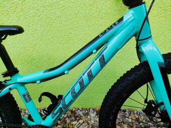 Značkové dětské kolo Scott Roxter 24" disc teal blue - 6