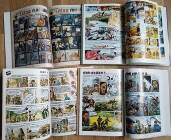 4x  komiks: Junák-Junácká srdce-Truhla pokladů Dobrodružství - 6
