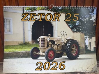 Kalendáře s traktory Zetor na rok 2026 - 6