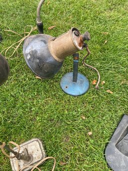 lampa retro lampa dílenská lampa industriální bankéřka - 6