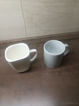 2 x bílý hrnek hrníček hrneček - 6