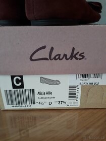 Nové baleríny Clarks vel. 37,5 - 6