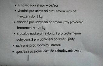 Autosedačka joie 0-25kg - 6