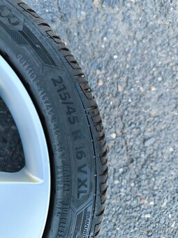 alu originál Škoda Rapid 5x100 R16" + letní pneu 215/45R16 - 6