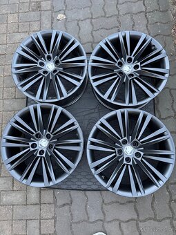 ORIGINÁL Alu Škoda Canopus R19, 5x112 - TOP STAV - 6