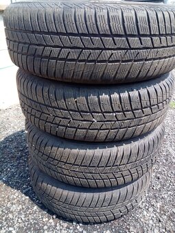 Sada kol 5x100 vč. zim. pneu Barum 195/65 R 15 - 6
