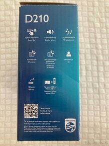 Bezdrátový telefon Phillips D2101B - 6