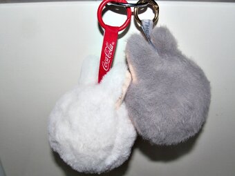 2 ks Přívěsek hlava LAFUFU styl LABUBU cca 9 cm. - 6