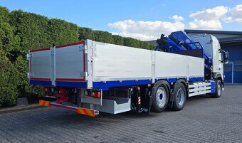 Volvo FM500 - 6x2 - Valník + HR-HMF 3220 – EURO 6 - 6