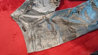 Grunge saténové kalhoty - 6