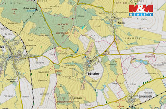 Prodej lesa, 1468 m², Miletice u Dlažova - 6