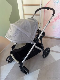 surodenecky kociarik CYBEX Gazelle S Stone Grey Gold - 6
