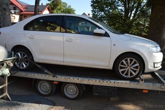Škoda Rapid 1.6TDI 66kW klima park výhřev ALU - 6