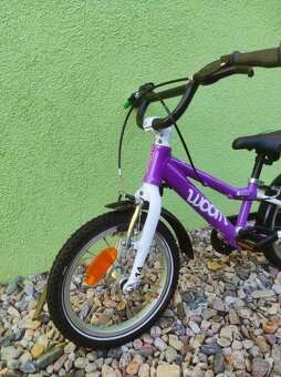 Značkové dětské kolo WOOM 14" (2) - 6
