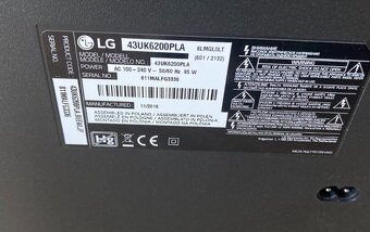 Smart Televize LG 43" - 6