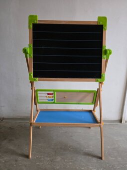 Tabule pro děti na fixy a křídy, magnetická - 6