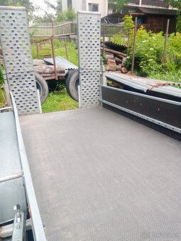 Bržděný vozík za auto - 6