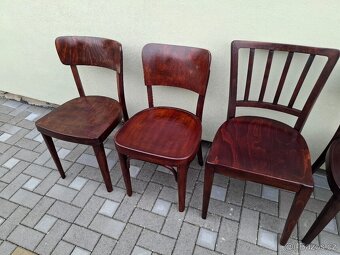 Celodřevěné židle TON, THONET - 6