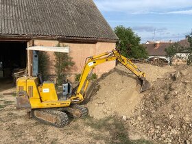Pásové minirypadlo HUTTER IHI 14 GX / hmotnost do 1.5 t - 6