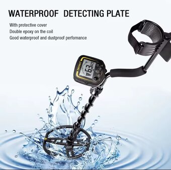Detektor kovů TX850 + pinpointer + 2x 9V nabíjecí baterie - 6