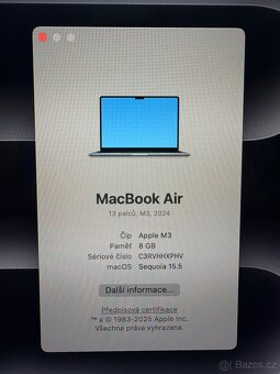 MacBook Air 13” M3 2024 256GB Midnight - 6