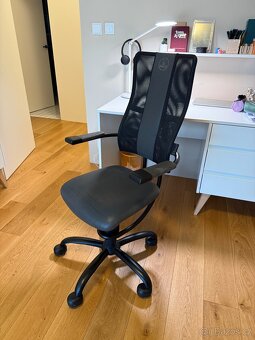 SpinaliS Hacker - zdravotní židle na pružině, šedá - 6