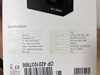Аkcní kamera Lamax X7.1 Naos - 6