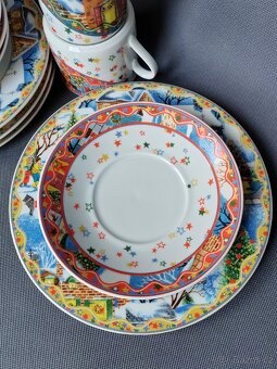 Vánoční porcelánová sada Eschenbach série "Jingle Bells" - 6