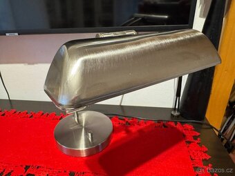 Stolní lampa celonerezová - TOP stav - 6