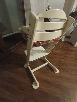 Dětská rostoucí židle Jitro - bílá - 6