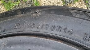 Prodám nové celoroční pneumatiky 165/70/14 - 6