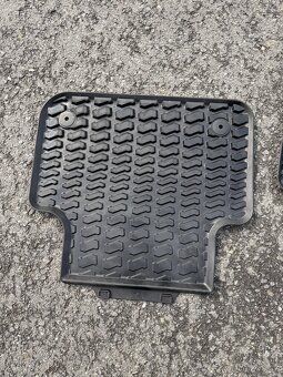 Gumové koberce pro Audi Q7 original - 6