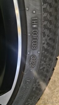 ALU KOLA R 20 - 5x112 zimní originál SEAT, TIGUAN, ŠKODA. - 6