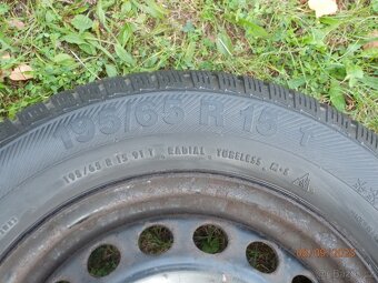4x Obutá zimní sada ŠKODA OCTAVIA 2 BARUM 195/65 R15 - 6