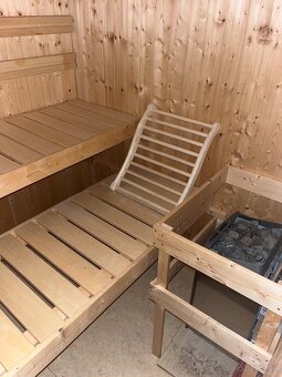 Finská sauna Karibu+kamba BioMat 9 kw - 6