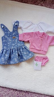 Oblečky-sety pro panenky GOTZ 36cm-VÁNOČNÍ CENA - 6