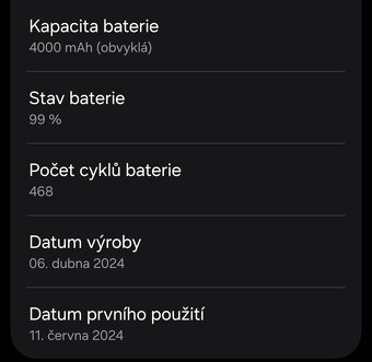 Samsumg galaxy S24 256 GB - 6
