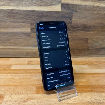 IPhone XS 64GB, černý, 100% bat., nefunkční Face ID (záruka) - 6