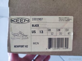 NOVÉ Keen, vel. US 13, 47 - 6