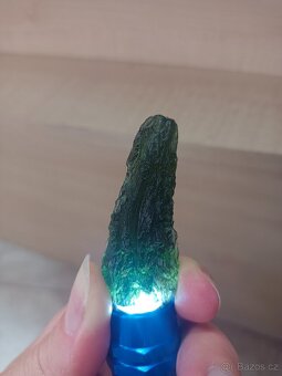 Vltavín 14.23 g, velký krásný kus - 6