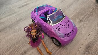 Matell Monster High auto a panenka - 6