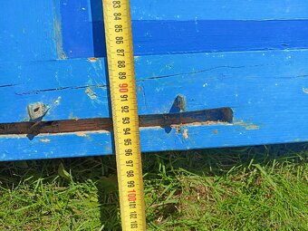Selská postel s čelem a bočnicemi - 3 kusy - 6